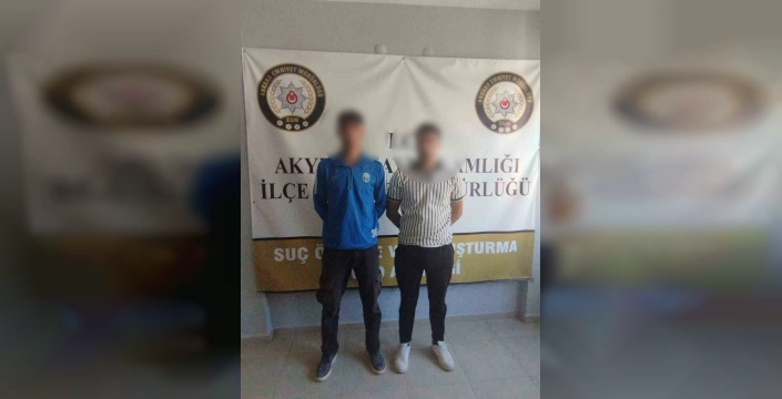 Ankara'da camiye yangın tüpüyle zarar veren iki şüpheli yakalandı