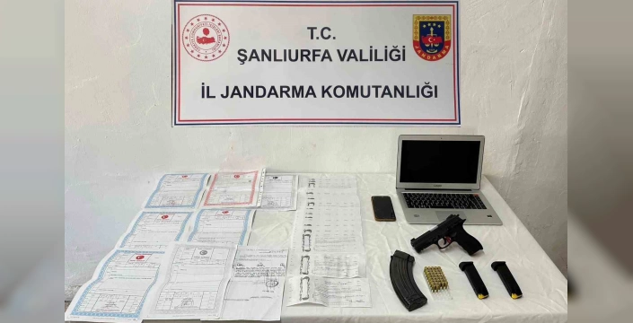 Bozova'da tefecilik operasyonu: 1 gözaltı