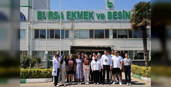 Bursa gençleri BESAŞ Üretim Tesisi'ni ziyaret etti