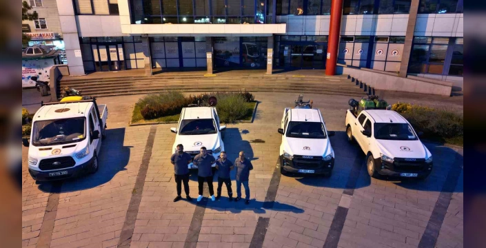 Düzce'de haşere ilaçlama çalışmaları devam ediyor