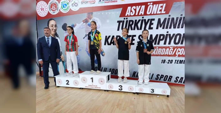 Düzce'den Tekirdağ'da Karate Şampiyonası başarısı