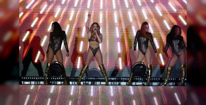 Jennifer Lopez, Antalya'da muhteşem bir konser verdi