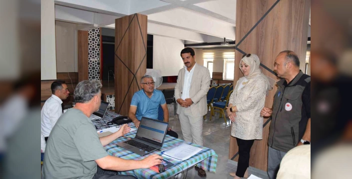 Karapınar'da tarım sayımı devam ediyor