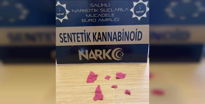 Salihli'de uyuşturucu operasyonu: 94 içimlik uç bonzai ele geçirildi