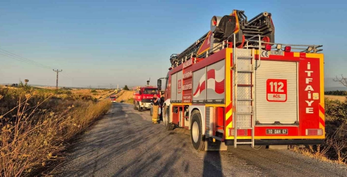Susurluk'ta orman yangını kontrol altına alındı