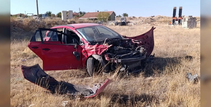 Aksaray'da trafik kazası: Beş kişi yaralandı