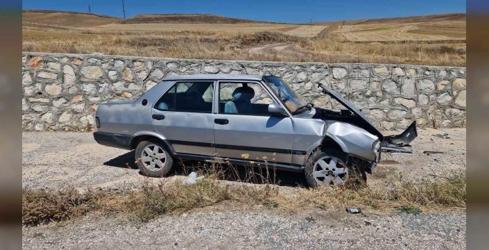 Alaca'da trafik kazası: 2 yaralı