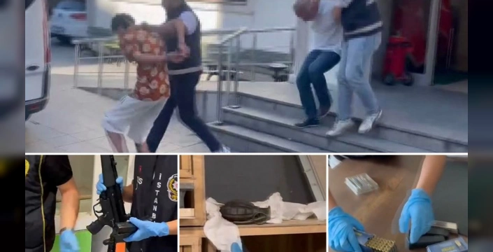 Bağcılar'da oto yıkamacıda cephanelik bulundu: İki şüpheliden biri tutuklandı