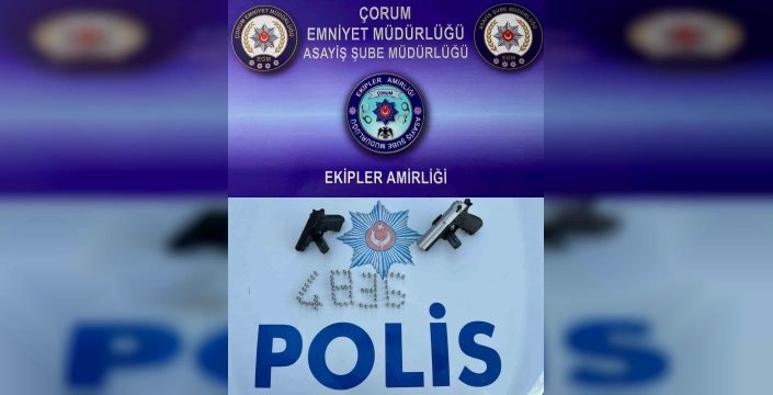 Çorum'da geniş çaplı uygulama: 6 aranan şahıs yakalandı