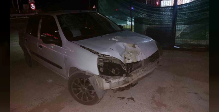 Dikili'de trafik kazası: 1 yaralı