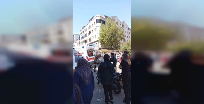 Ereğli'de freni patlayan kamyon iş yerine girdi