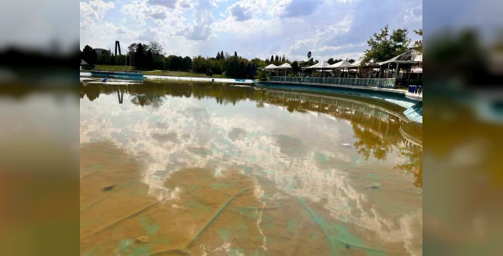 Harikalar Diyarı'ndaki gölet bakımsızlıktan kullanılamaz hale geldi