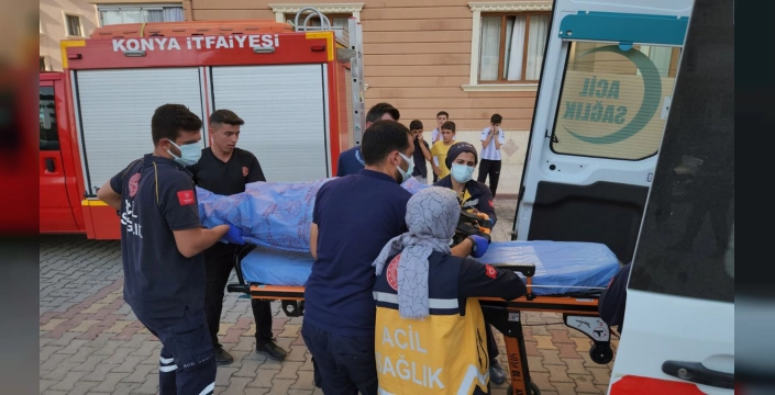 Konya'da korkunç olay: Eşiyle aynı odada 1 hafta kaldı