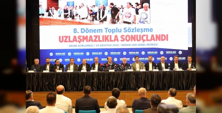 Memur-Sen'den hükümete çağrı: Hakeme gitmeyin