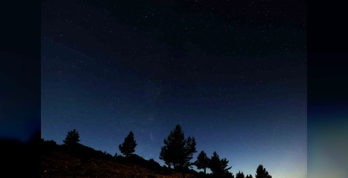Sakarya'da Perseid meteor yağmuru: Görsel şölen