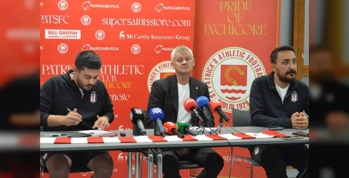 Solskjaer: Beşiktaş, St Patrick’s’i 4-1 yendi, daha etkili olabilirdik