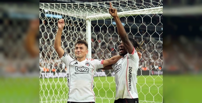 Cengiz Ünder, Beşiktaş formasıyla ilk golünü attı