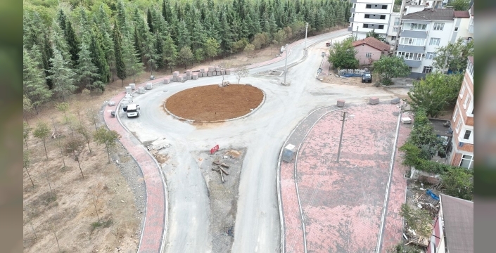 Kocaeli'de trafik akışını iyileştiren yol çalışmaları tamamlanmak üzere