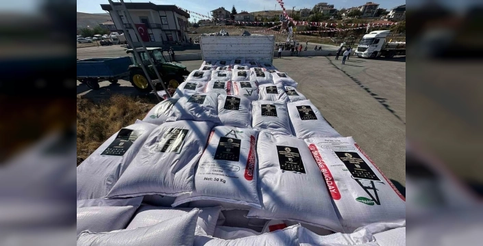 Sincan Belediyesi'nden çiftçilere hibeli buğday tohumu desteği