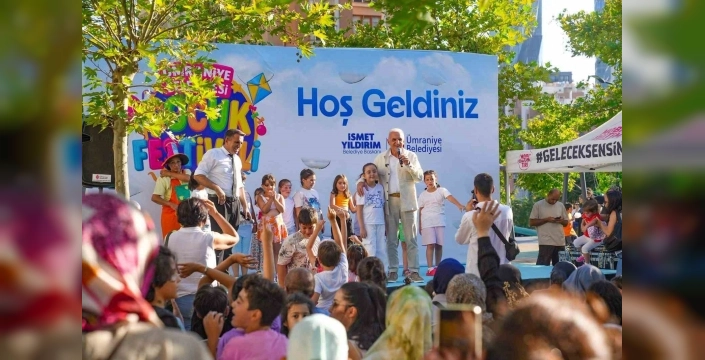Ümraniye Çocuk Festivali'nde 44 bin 500 çocuk eğlendi