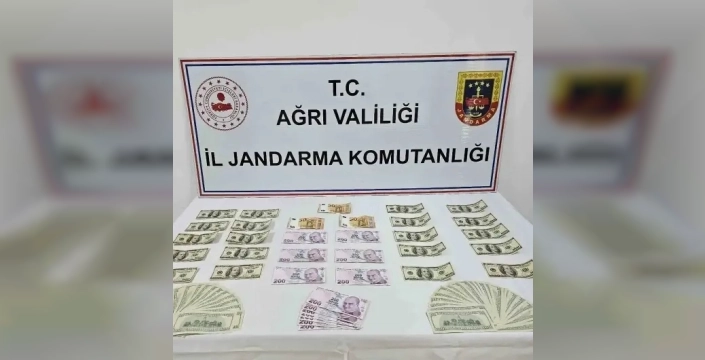 Ağrı'da sahte para operasyonu: 1 şüpheli yakalandı