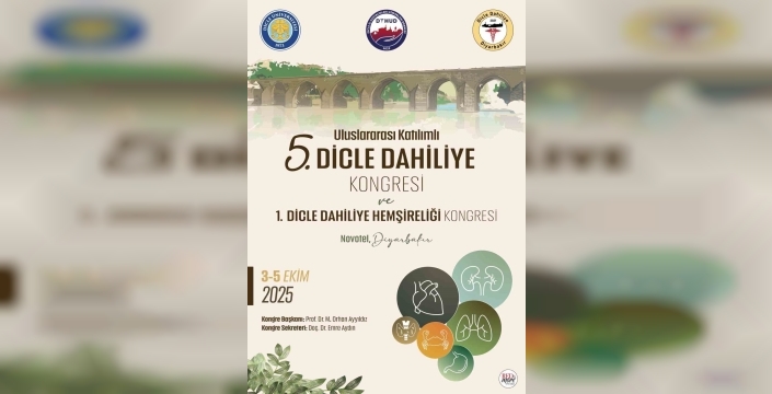 Dicle Dahiliye Kongresi başlıyor: Tıp dünyası Diyarbakır'da buluşuyor