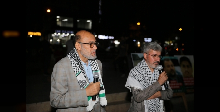 Diyarbakır'da İsrail'in saldırıları protesto edildi