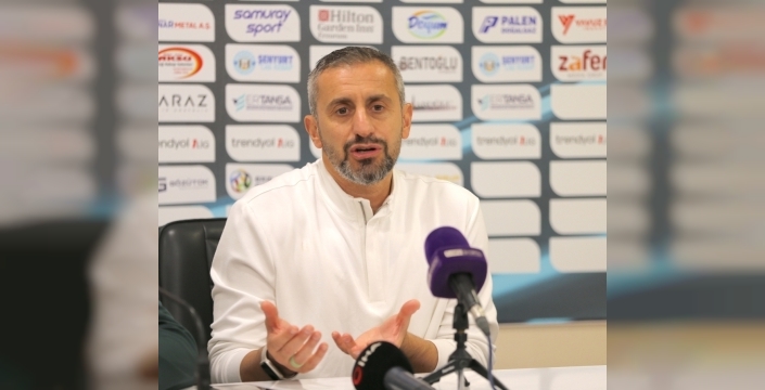 Erzurumspor FK teknik direktörü Özbalta'dan ilginç itiraf