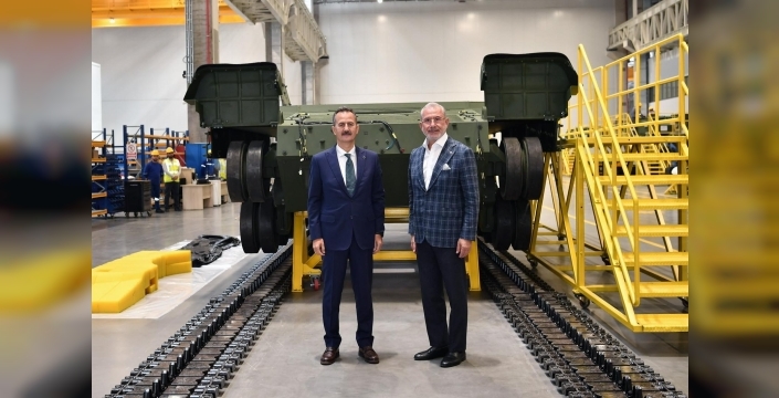 Görgün ALTAY tankı üretimini denetledi: Yakında banttan inecek