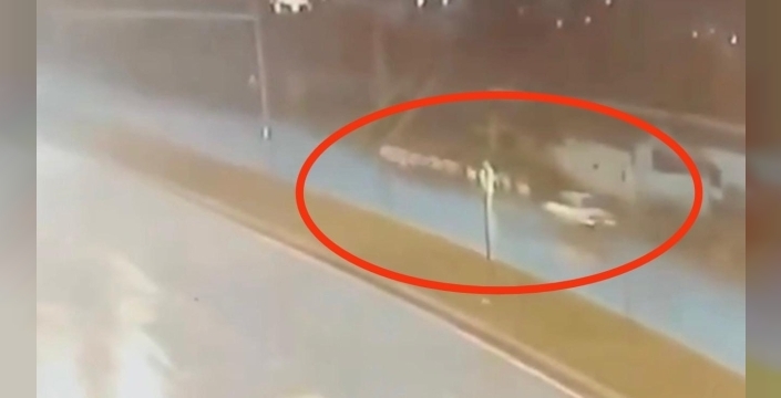 Samsun'da otomobil çoban ve sürüye çarptı