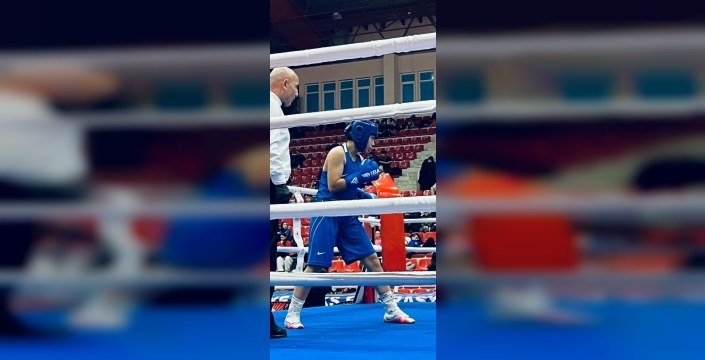 Almanya yolcusu genç boksörümüz Ümmü Sıla'dan dev adım: Milli gururumuz olacak!