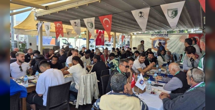 Bodrum'da tarihi dayanışma: 300 denizci tribünde yeşil-beyazlı ekibe coşkuyla destek verecek
