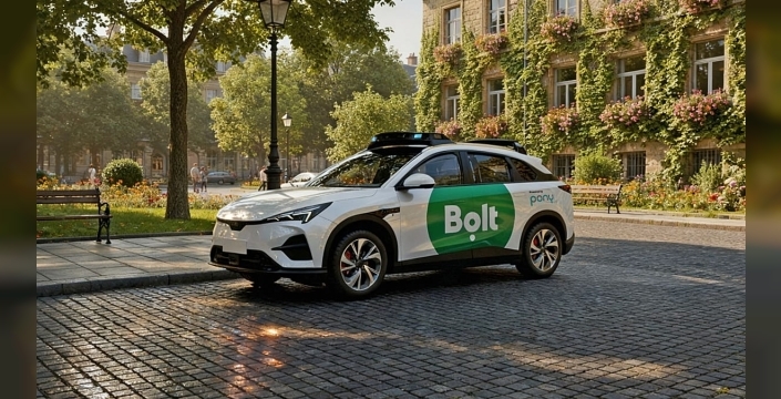 Bolt ve Pony.ai Avrupa'da otonom taksi devrimi başlatıyor!