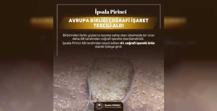 Bursa kestane şekeri ve İpsala pirinci, AB'nin coğrafi işaret tescilinde yer aldı!