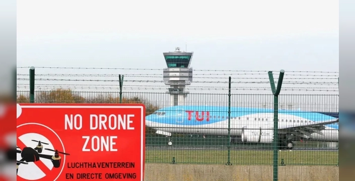 Hollanda'da şok dron alarmı: Eindhoven Havalimanı'nda tüm uçuşlar askıya alındı