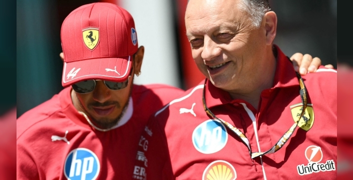 Lewis Hamilton'ın endişeleri: Ferrari patronu Vasseur'dan sakin olma çağrısı