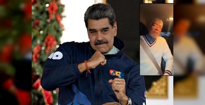 Maduro'dan sokaklarda cesur çıkış: 'Her şey yolunda' diyerek ABD'ye meydan okudu!