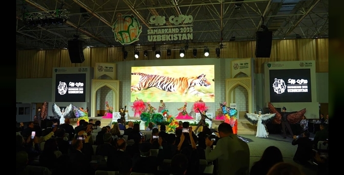 Tarihi buluşma: Semerkant'ta nesli tükenmekte olan türler için küresel zirve başladı