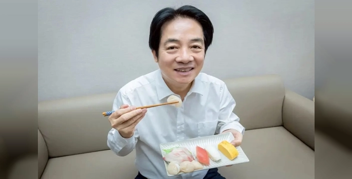 Tayvan liderinden Çin'e karşı şok edici sushi dayanışması