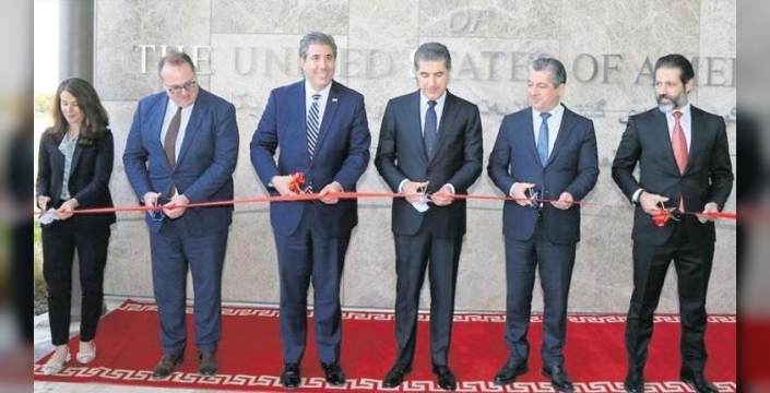ABD, Erbil'de dev konsolosluk açtı: 769 milyon dolarlık stratejik yatırım
