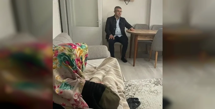 Adalet eve taşındı: Yatalak hasta için mahkeme salonu evin salonu oldu