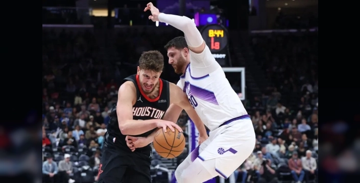 Alperen Şengün'den 27 sayılık şov! Rockets, Jazz'ı farkla devirdi!