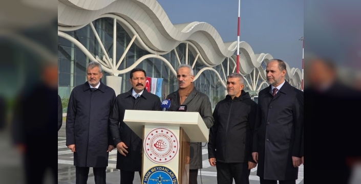 Bakan Uraloğlu'ndan Hatay'a güçlü ulaşım müjdesi: Havalimanı 2026'da tamamlanacak