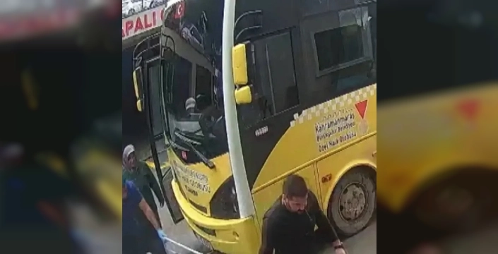 Cesur otobüs şoförü, bayılan genci zaman kaybetmeden hastaneye yetiştirdi