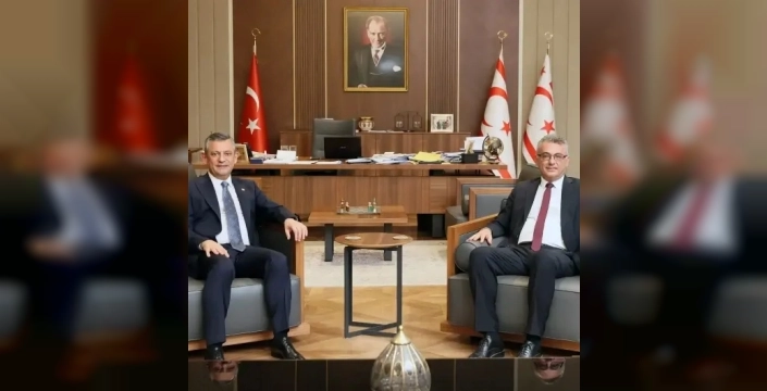 CHP lideri Özel, KKTC'de Erhürman ile görüştü ve konsere katılacak