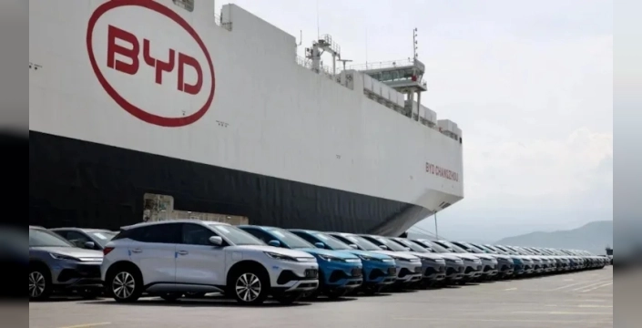 Çinli dev BYD, 15 milyonluk rekorla Tesla'yı geride bıraktı