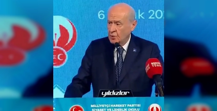 Devlet Bahçeli, Siyaset ve Liderlik Okulu'nda 'akıl ve ahlak' vurgusu yaptı