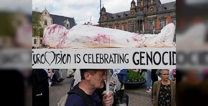 Eurovision'da Avusturya, İsrail'e yönelik protestoları sansürlemeyecek