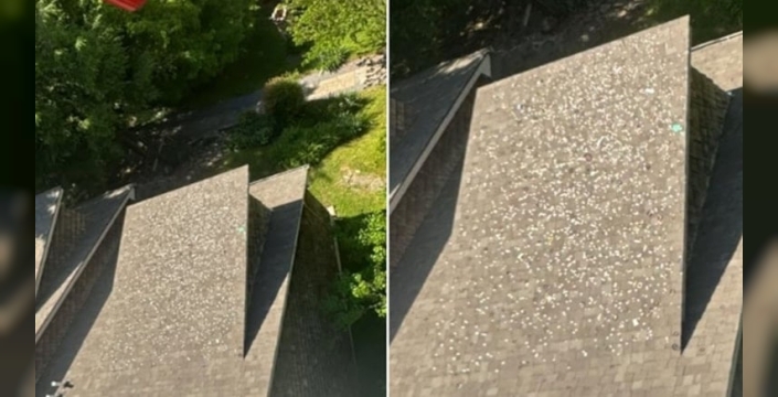 Gatlinburg'da teleferikten düşen paralar bir evin çatısında hazineye dönüştü