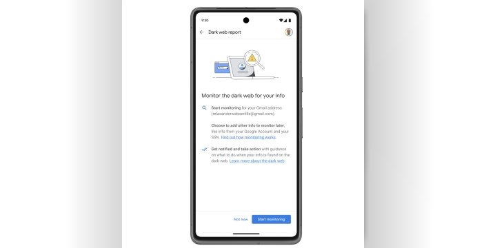 Google'ın 'dark web raporu' özelliği şubat ayından itibaren tarihe karışıyor